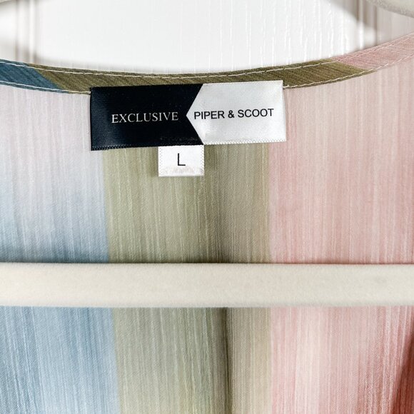 Piper & Scoot Womens Size L Bernadette Maxi Dress Southwestern Boho Hipp… - Picture 4 of 9